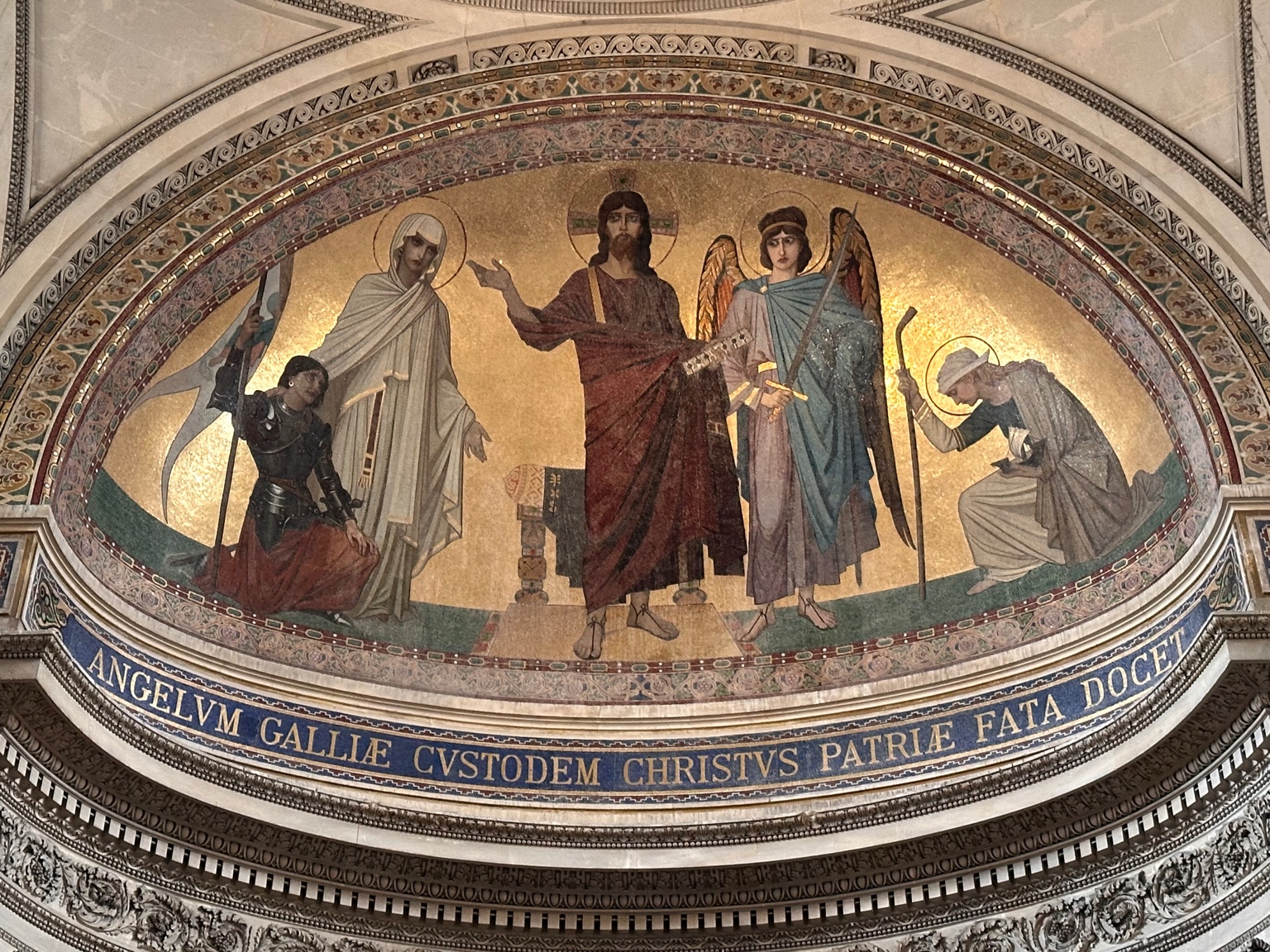 Reproduction : ANGELVM GALLIAE CVSTODEM