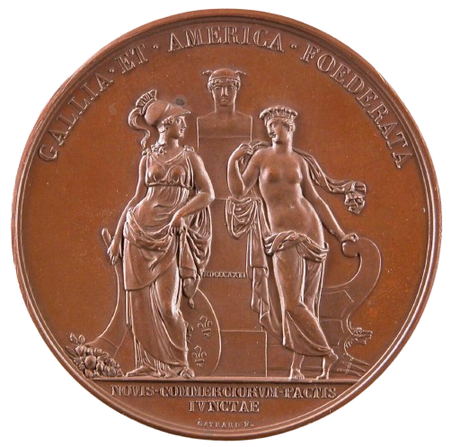 Reproduction : GALLIA ET AMERICA FOEDERATA